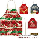 かわいい 送料無料 エプロン クリスマスエプロン キッチン イベント ハロウィン 飲食店 店舗スタッフ用 おしゃれ 首掛け式 エプロン レディース メンズ ワー...