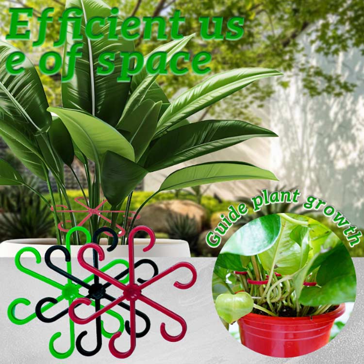 植物サポート 園芸用サポートフレーム 支柱ホルダー 固定フォーク 20Pcs つる植物...