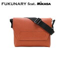 FUKUNARY feat. MIKASA メッセンジャーバッグC ブラウン [F-M-003-4] バスケットボール 生地 メッセンジャーバッグ