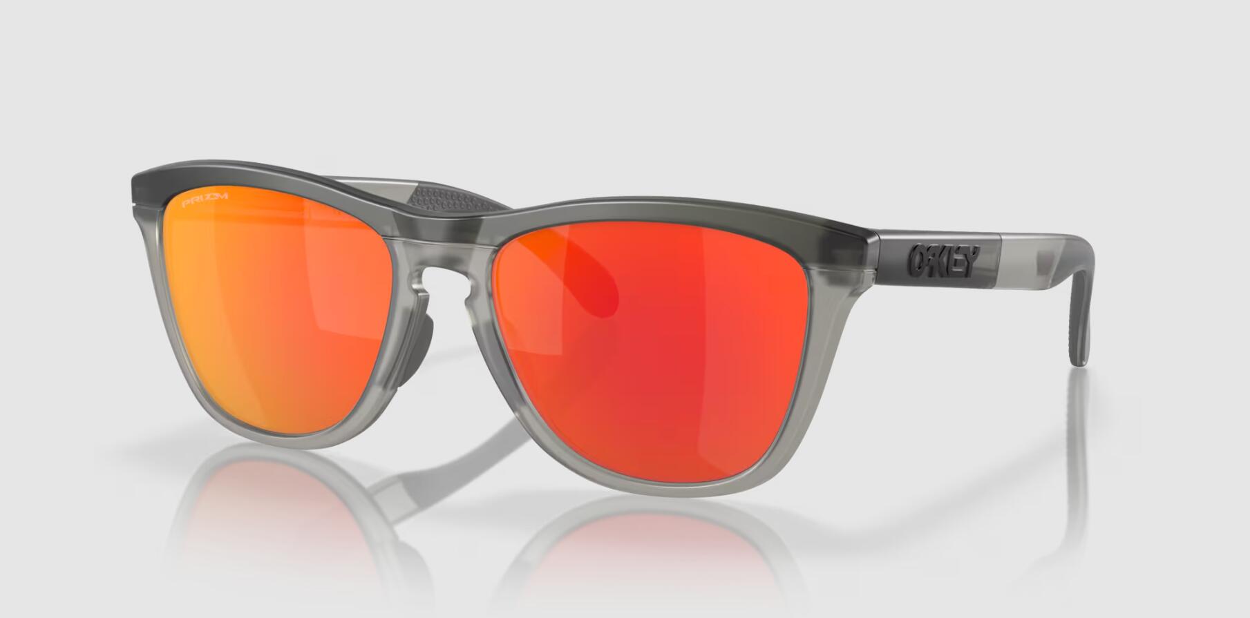 オークリー OAKREY Frogskins™ Range (Low Bridge Fit) フロッグスキン レンジ(ローブリッジフィット)OO9284A 01-55/OO9284A-0155/ サングラス グレー gray オレンジ プリズムレンズ/メンズ レディース プレゼント ルックスオティカジャパン