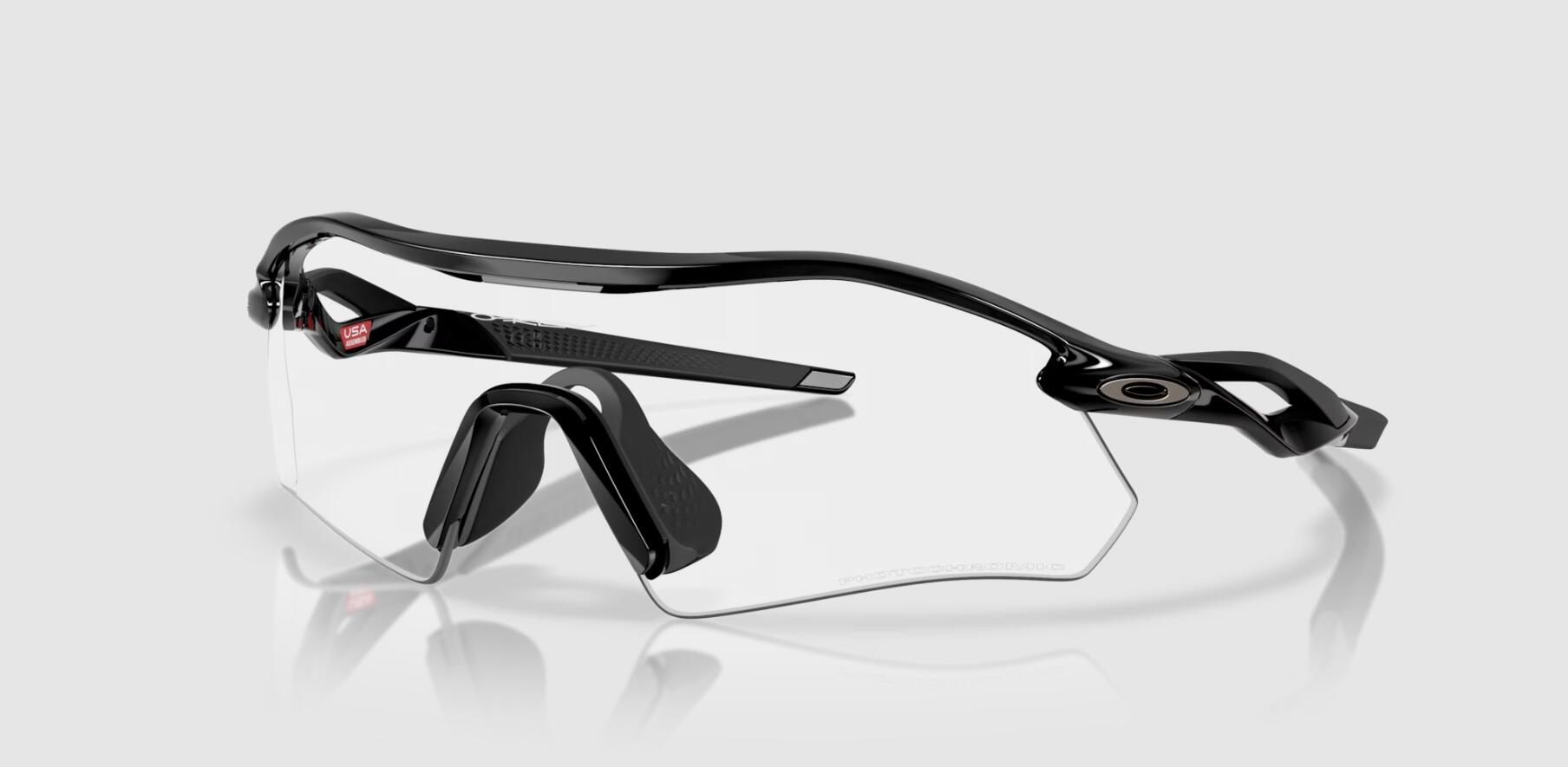 オークリー OAKREY Radar® Plate (Low Bridge Fit)レーダープレート(ローブリッジフィット) /OO9495D-0236/ サングラス 黒 ブラック Black クリア 調光レンズ プリズムレンズ ルックスオティカジャパン 自転車 サイクリング アウトドア