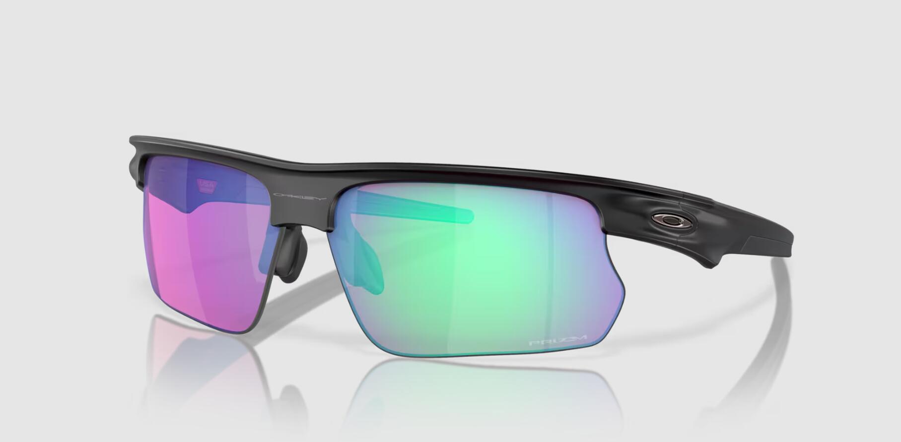 オークリー OAKREY BiSphaera™ バイスフィエラ OO9400-0668/ バイスファエラ/ハイブリッジフィット/ サングラス 黒 ブラック Black 紫 ピンク ローズ バラ色 プリズムレンズ/スポーツ ギフト メンズ レディース /ルックスオティカジャパン