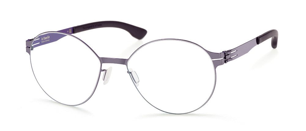 【度付きメガネ レンズセット】ic! berlin/アイシーベルリン/Lisa P. Aubergine Crocus/フレーム(眼鏡) - Default T...