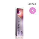 【ふくの髪】ウエラ プロフェッショナル イルミナ 80g 1剤 【SUNSET(サンセット)8 】|カラー剤 wella illumina color ヘアカラー アルカリカラー
