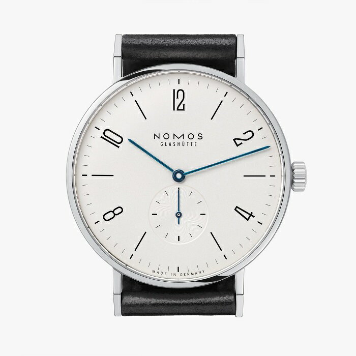 ノモスグラスヒュッテ　タンジェント38　NOMOSGLASHUTTE　TANGENTE38　正規販売店　自社製機械式手巻き(キャリバーα)　ドイツ時計　メンズ・レディス　3気圧(30メーター)防水　コードバン(馬)ストラップ