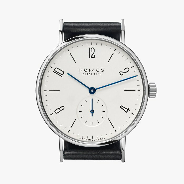 ノモスグラスヒュッテ　タンジェント35　NOMOSGLASHUTTE　TANGENTE35　正規販売店　自社製機械式手巻き(キャリバーα)　ドイツ時計　メンズ・レディス　3気圧(30メーター)防水　コードバン(馬)ストラップ