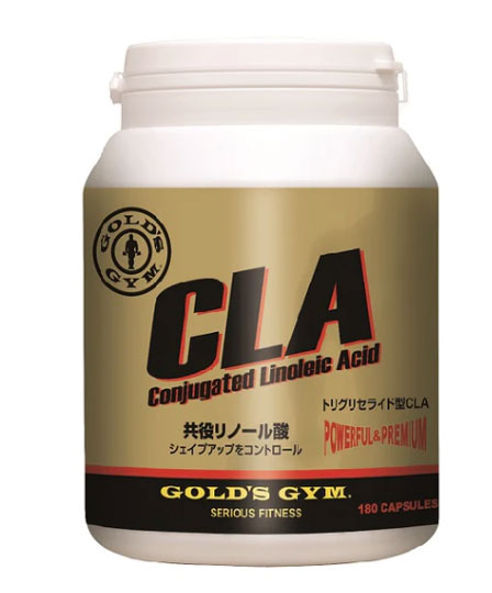 ゴールドジム CLA（共役リノール酸）180カプセル送料550円GOLD'S GYM