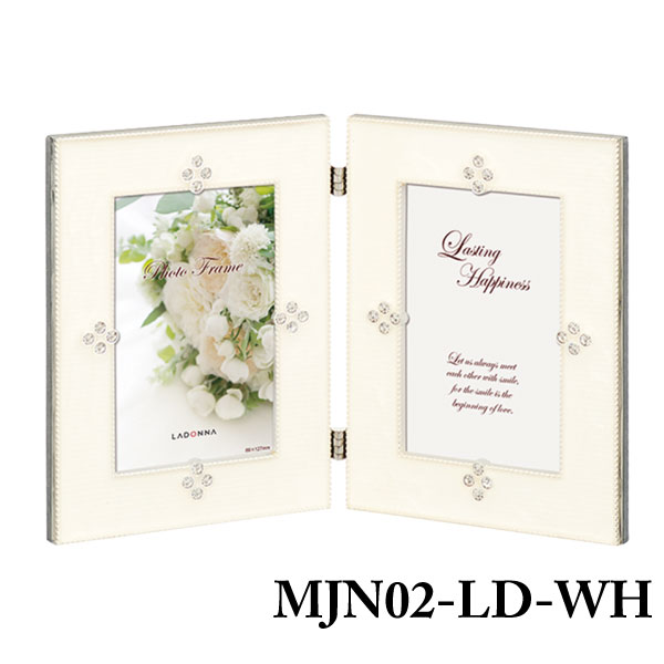 即納・ラドンナ高級ブライダルフォトフレーム【MJN02/LD】《ホワイトのみ》LADONNA picture frame　Photo frame　相框