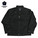 MOMOTARO JEANS/桃太郎ジーンズ #002 STANDARD DENIM JACKET 14.7oz 【BLACK】