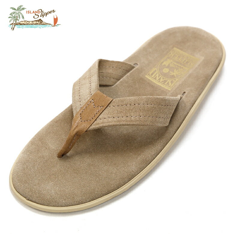 アイランドスリッパ スエードレザーサンダル メンズ IS-PT203SL ISLAND SLIPPER