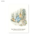 ピーターラビット ポストカード Peter Rabbit Postcard （もぐりこむピーター） かわいい ビアトリクス ポター 楽しい 挿絵 水彩画 イラスト ピーターラビットのおはなし