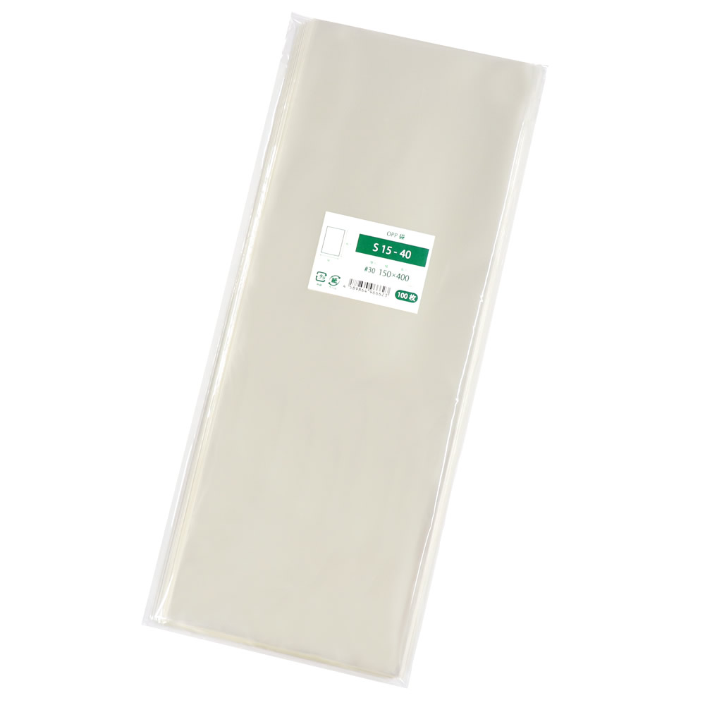 OPP袋 テープなし 150x400mm S15-40