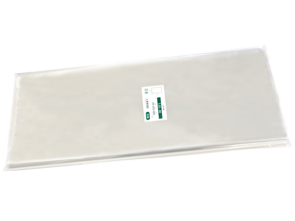 OPP袋 特大 テープなし 650x800mm S65-80 三つ折りにて配送