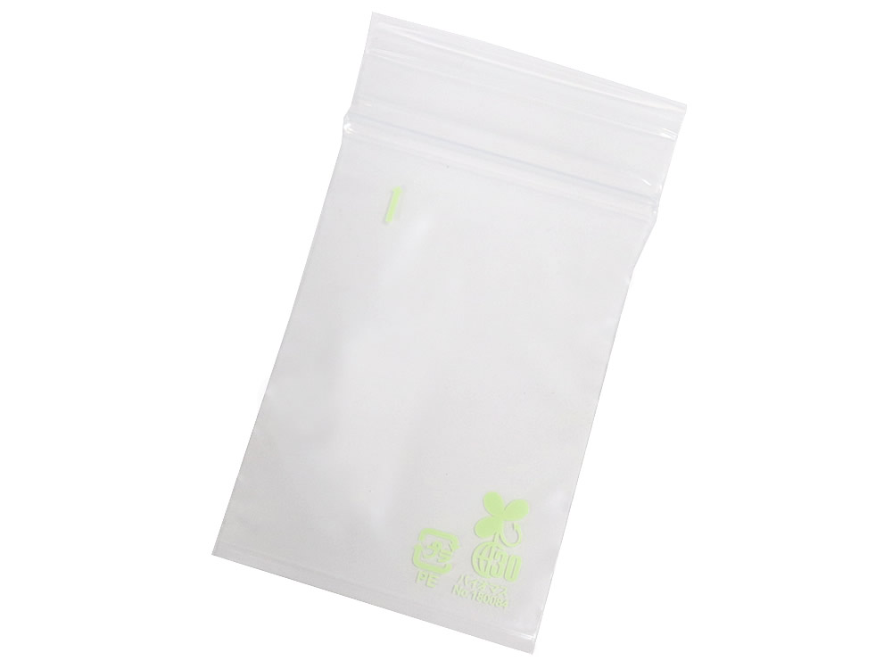 ユニパック バイオ E-チャック付 ED-4ポリ袋 85x120mm 8000枚入