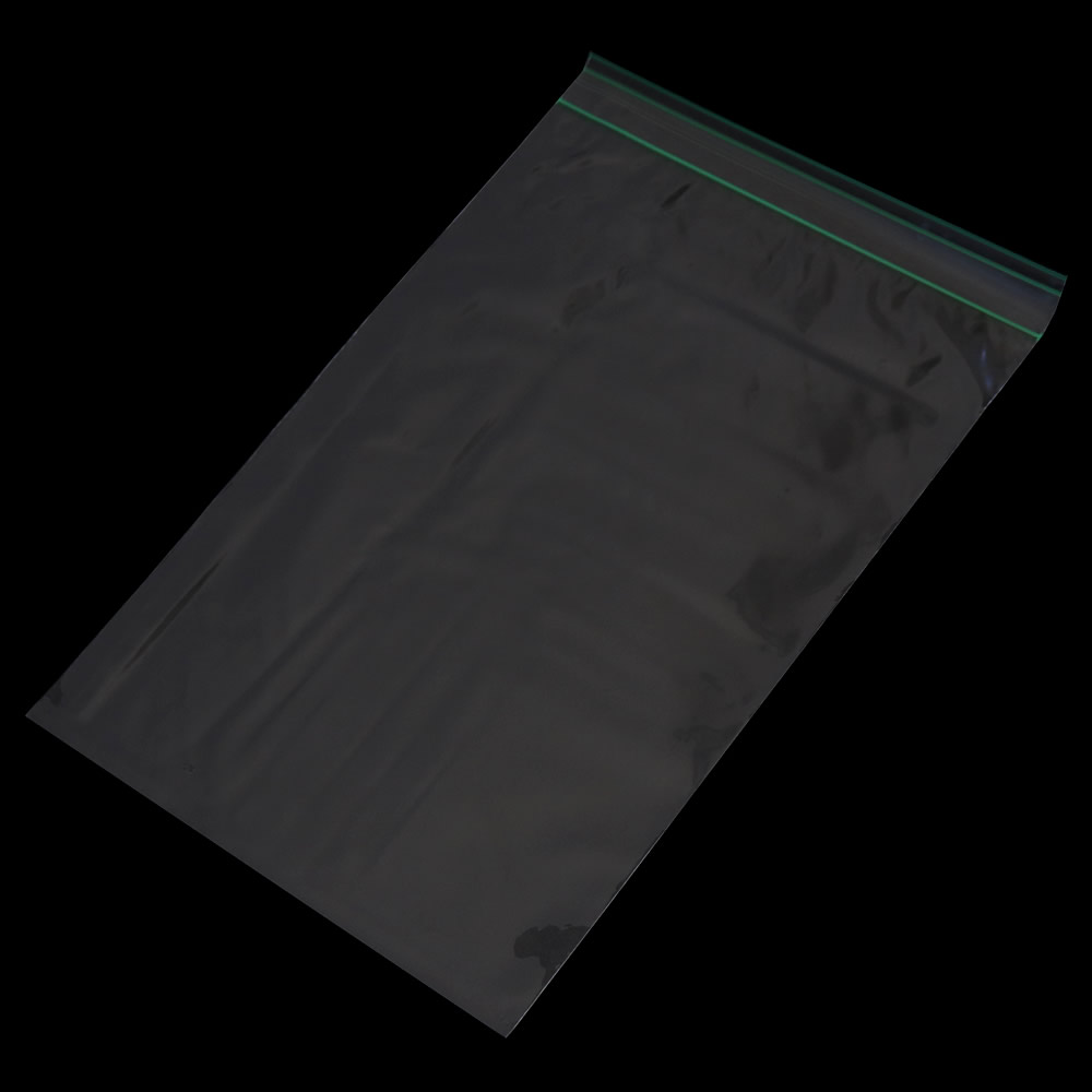ミニグリップ JG-I（チャック色：緑）チャック付 ポリ袋 200x280mm 100枚入