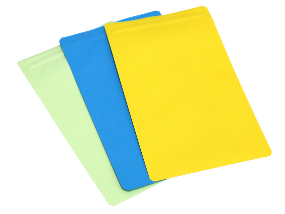 チャック付き ポリ袋 ラミジップ ジップメールタイプ 全3色 195x120mm