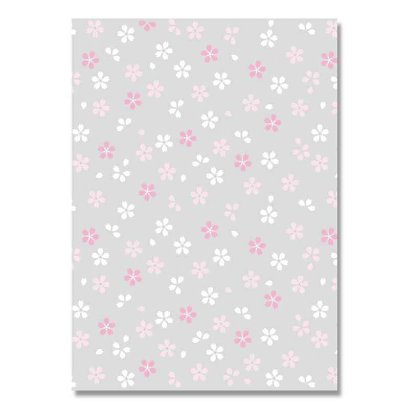 クリスタルパック OPP袋 ギフトラッピング用 柄入り さくらぞめ M-1 50枚入