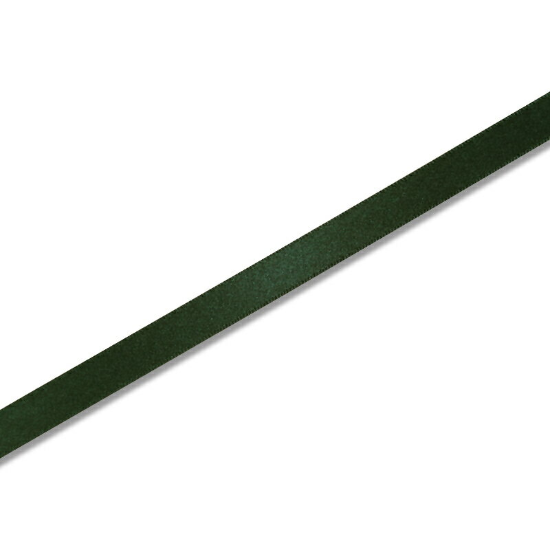 ギフトラッピング用 リボン シングルサテン コイグリーン 12mmx20m巻 1巻 #0014200