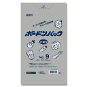 ヘイコー ボードンパック 防曇袋 野菜 青果 生鮮 0.02mm厚 穴あり No.9 ※4穴
