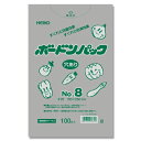 ヘイコー ボードンパック 防曇袋 野菜 青果 生鮮 0.025mm厚 穴あり No.8 ※4穴