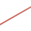 リボン カールリボン ギフトラッピング用 アカ 3mmx30m巻 1巻 #001418202