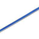 リボン カールリボン ギフトラッピング用 ブルー 6mmx30m巻 1巻 #001418104