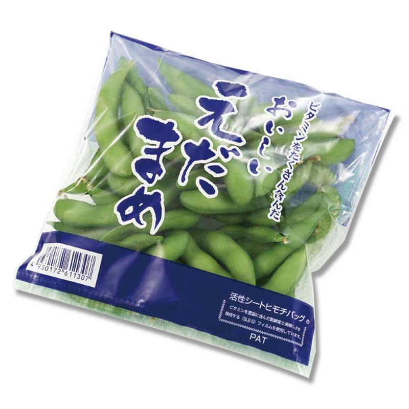 ポリ袋 農産物用 日持ちバッグ 枝豆