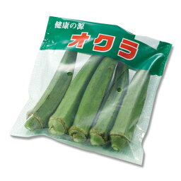 ポリ袋 農産物用 日持ちバッグ オクラ テープ付 100枚 #006721931