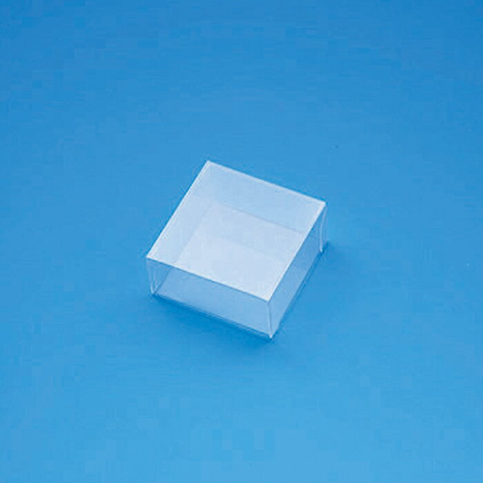 ギフトボックス 透明箱 PETクリアケース 50x50x高25mm 10個 #006854110