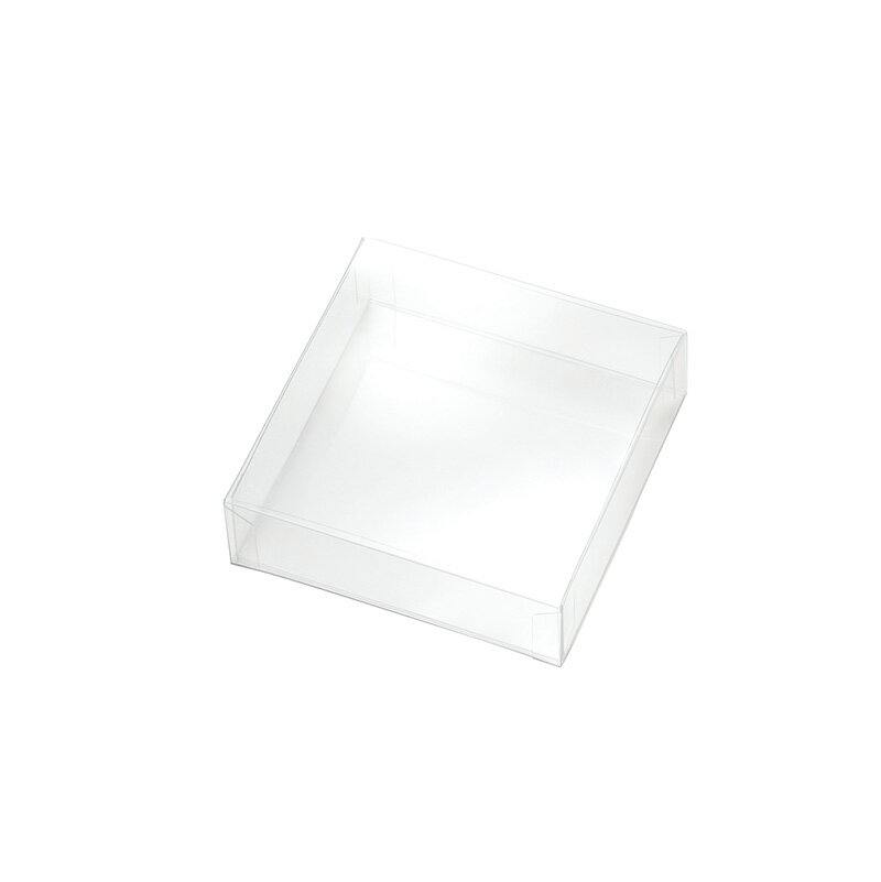 ギフトボックス 透明箱 PETクリアケース 85x85x高25mm 10個 #006854113