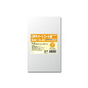 OPP パートコート袋 ヒートシール可 平袋 #40 15-25 #006760925