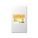 OPP パートコート袋 ヒートシール可 平袋 #40 16-28 #006760926