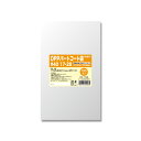 OPP パートコート袋 ヒートシール可 平袋 #40 17-28 #006760927