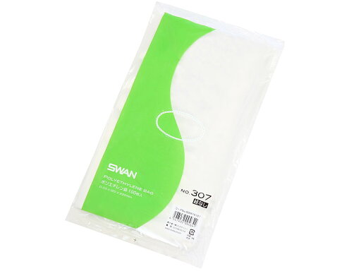 SWAN ポリ袋 No.307 規格袋7号 120x230mm SWAN ポリ袋 No.307 規格袋7号 120x230mm