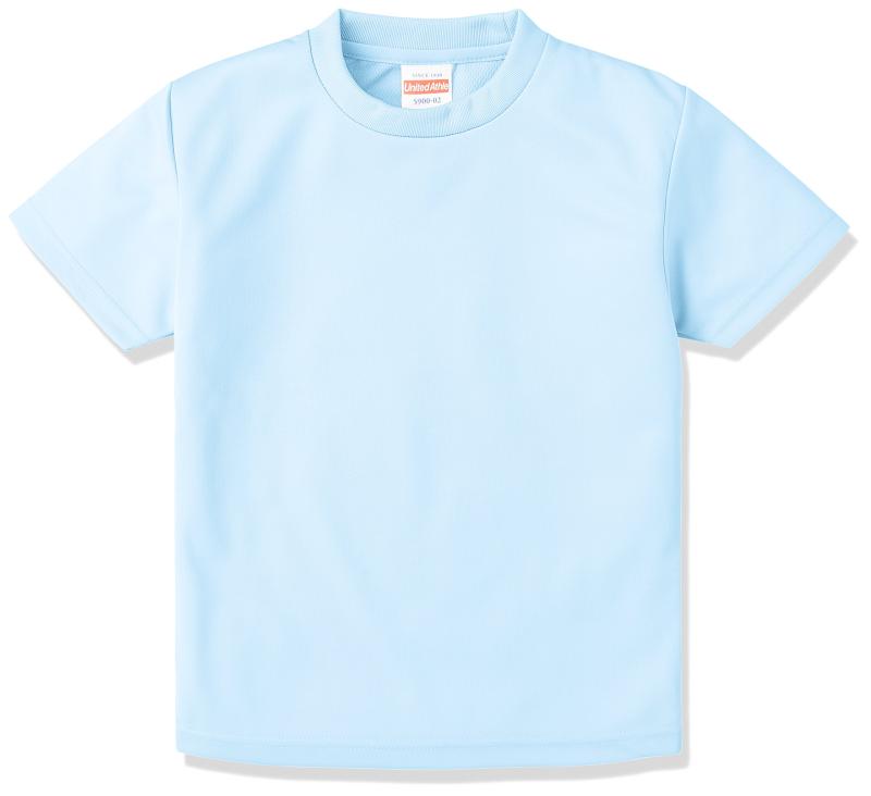 Rakuten - [ユナイテッドアスレ] 4.1オンス ドライ アスレチック Tシャツ 590002 [キッズ] 488 ライトブルー 160