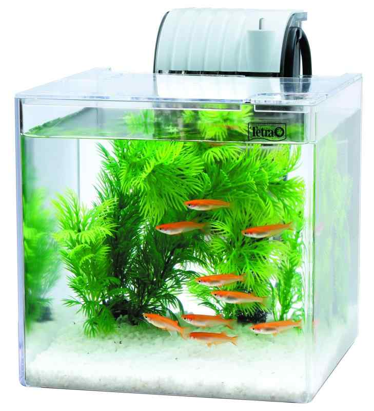 テトラ (Tetra) プラスチック水槽 静かなメダカ飼育セット SF-17KF お手入れ簡単静かなフィルター付き 手を濡らさずにろ材交換出来る