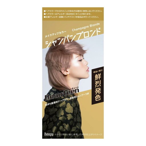 ホーユー ビューティーン メイクアップカラー シャンパンブロンド (ヘアカラー おしゃれ染め) 泡 髪染め (医薬部外品) ホーユー ビューティーン メイクアップカラー シャンパンブロンド (ヘアカラー おしゃれ染め) 泡 髪染め (医薬部外品)