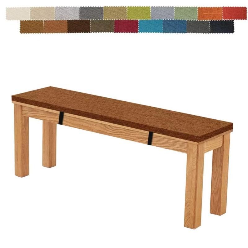 Firsttry ダイニングベンチ クッション 椅子用 長座布団 80*30*5 高密度メモリーフォーム 高反発 カバ..