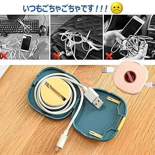 【3個パック】新型 防止ケーブル りもつれ 多機能 ケーブルワインダー ケーブル収納ガジェット 軽量 持ち運びに便利 ケーブルホルダー 管理データ充電ケーブルオーガナイザー。 として使 fukuroku-1-10242056 福禄寿 サンプル画像3