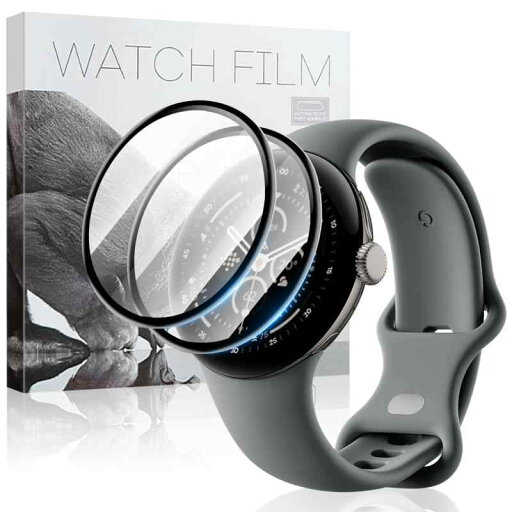 ohyes Google Pixel Watch 3 フィルム 45mm 2024対応 PET複合材 3D曲面保護フィルム 高透過率 グーグルピクセルWatch3 保護フィルム キズ防止 防塵 衝撃吸収 指紋防止 撥油性 Google Pixel Wat ohyes Google Pixel Watch 3 フィルム 45mm 2024対応 PET複合材 3D曲面保護フィルム 高透過率 グーグルピクセルWatch3 保護フィルム キズ防止 防塵 衝撃吸収 指紋防止 撥油性 Google Pixel Wat