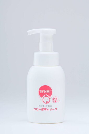 新生児から使える【TENEI】 無添加 泡ポンプ ベビーボディーソープ 300ml 国内生産 天栄 新生児から使える【TENEI】 無添加 泡ポンプ ベビーボディーソープ 300ml 国内生産 天栄