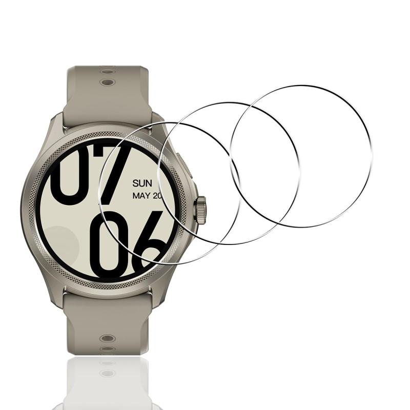 �� Ticwatch Pro 5/Ticwatch pro5 Enduro ���饹�ե���� 3�� Ticwatch Pro 5 �ե���� �� ���ܾ˻��Ǻ� 9H���� �� �б� Ticwatch pro5 Enduro �ݸ�ե���� �������饹 ��Ʃ��Ψ