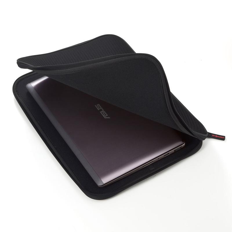 サンワサプライ(Sanwa Supply) 低反発3Dメッシュケース(13.3インチ) IN-SG13BK