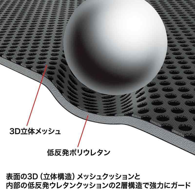サンワサプライ(Sanwa Supply) 低反発3Dメッシュケース(13.3インチ) IN-SG13BK