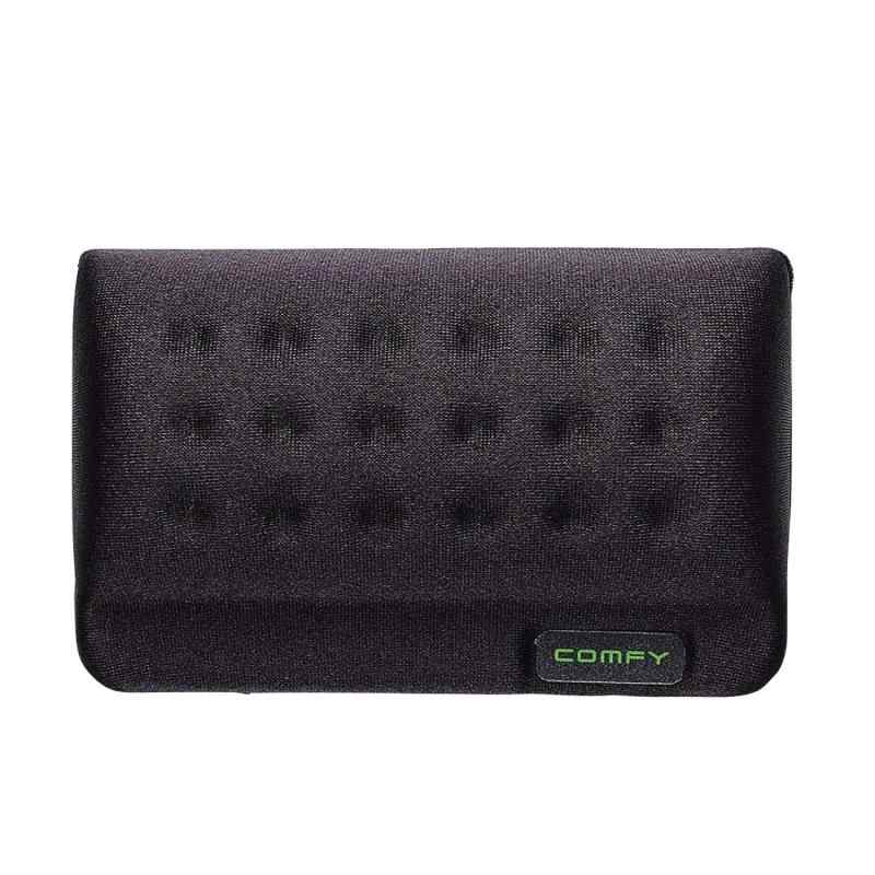 エレコム 分散,通気 リストレスト 疲労低減 &quot;COMFY&quot; ショート ポリウレタン ブラック MOH-01..