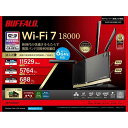 バッファロー WiFi ルーター 無線 LAN Wi-Fi 7 11be トライバンド 10ストリーム 11529 + 5764 + 688 Mbps 有線 1...