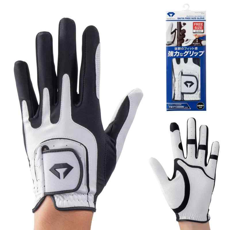 ダイヤゴルフ(DAIYA GOLF) ダイヤフリーサイズグローブ メンズ/レディース ストレッチ生地 22cm～25cm ..