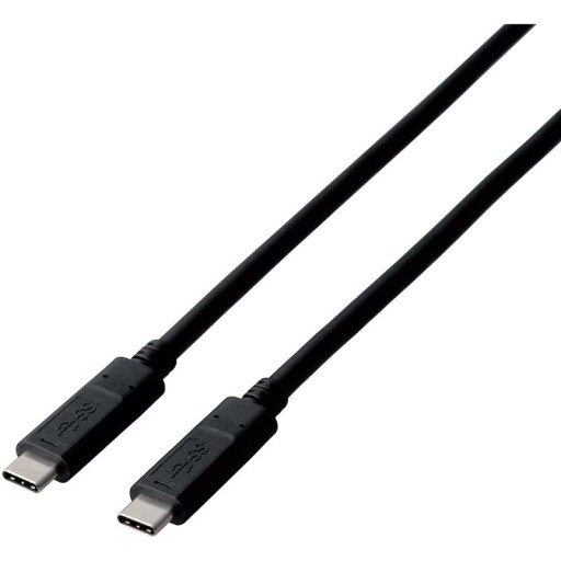 エレコム スマホ用USBケーブル/USB3.1/認証品/2.0m/ブラック エレコム スマホ用USBケーブル/USB3.1/認証品/2.0m/ブラック