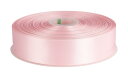【TEKDEERE】両面サテンリボン 幅38mm 長さ91M 髪飾りのDIY 装飾素材 花束 ギフト ラッピング -ライトピンク
