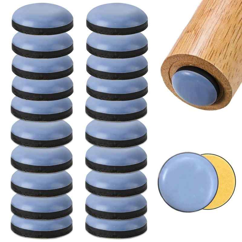 家具スライダー 20枚入り スツールフィート床家具ミュート テーブル＆チェアフットパッド 家具パッド ..